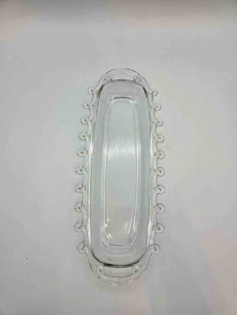 Heisey Lariat 12 Inch Celery Tray Dish